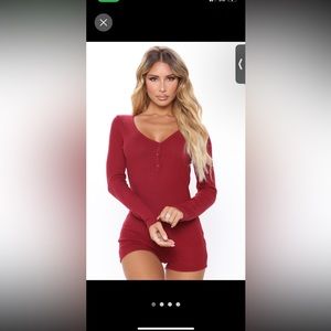 CUTE PAJAMA ROMPER FASHION NOVA